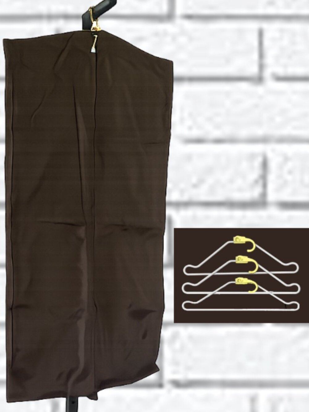 Louis Vuitton | Garment Cover Bag with ( 3 ) LV Hangers